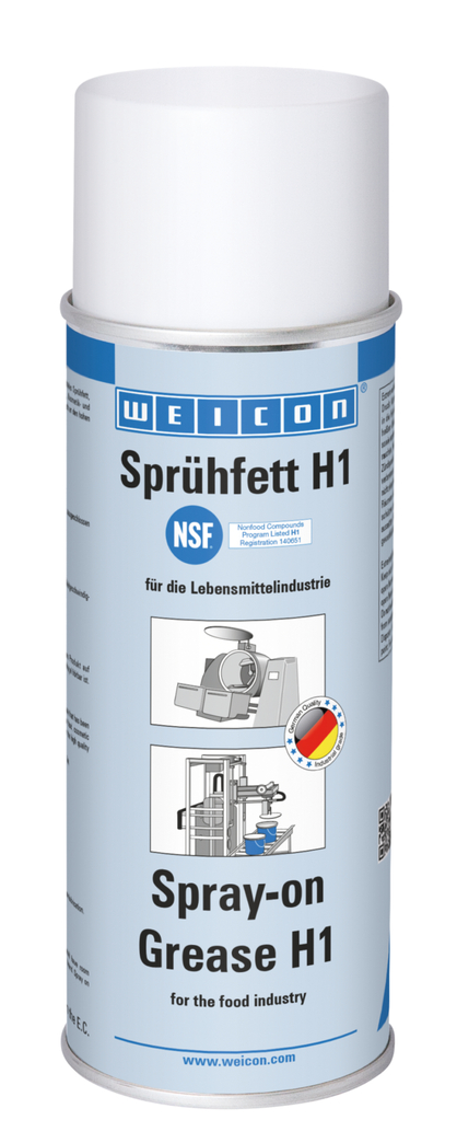 Spray-on Grease H1 | lubricant for the food sector NSF H1