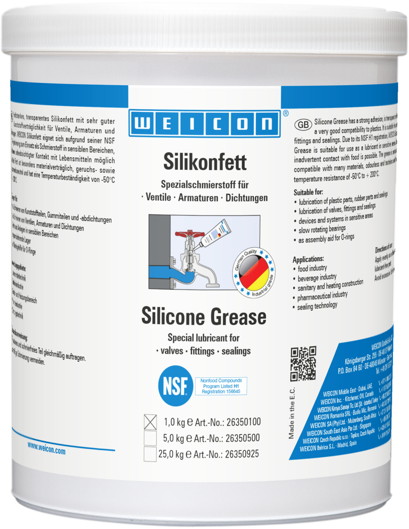 Silicone Grease | Food-safe lubricating grease