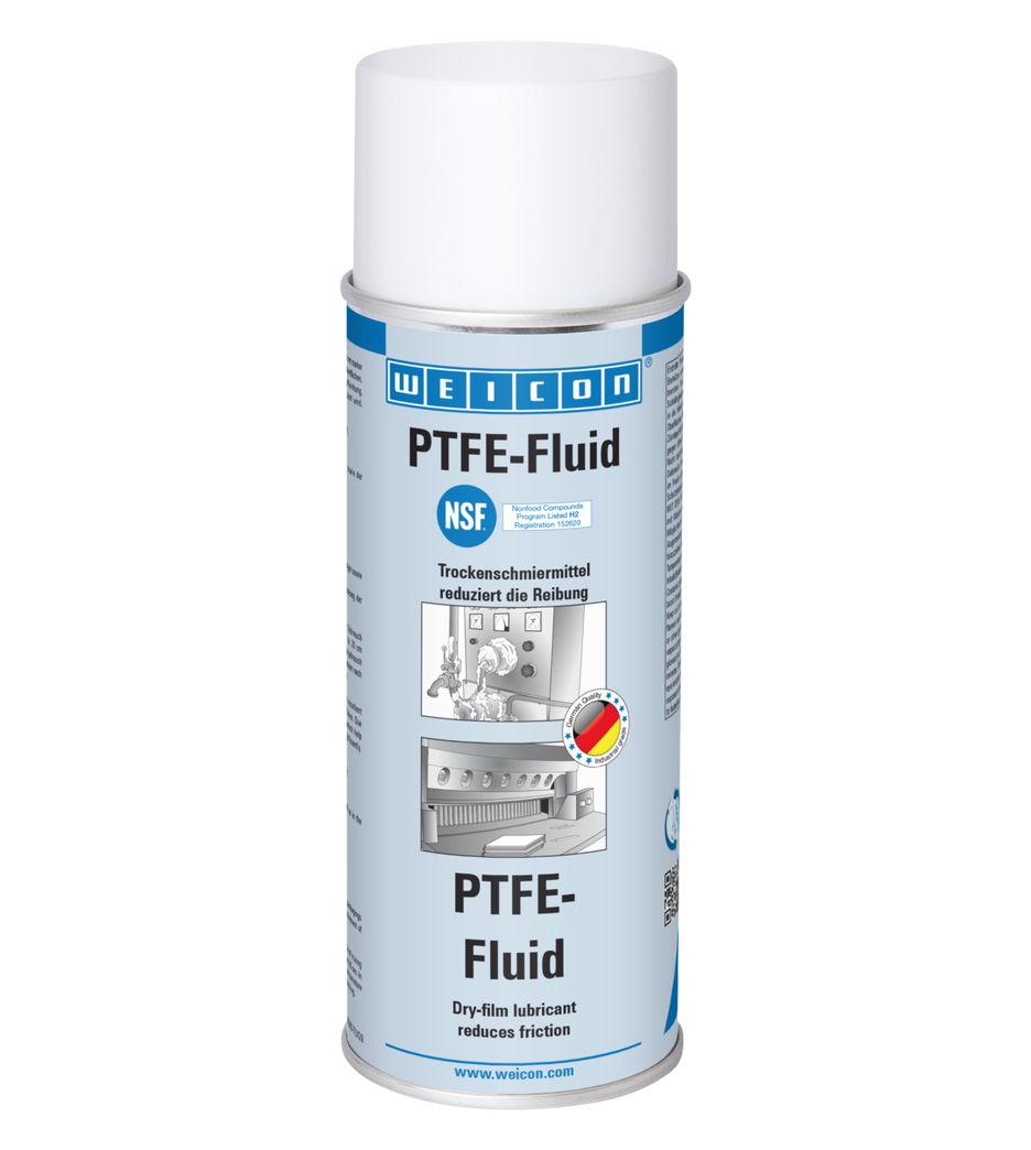 PTFE-Fluid | grease-free dry lubricant oil for the food sector NSF H2