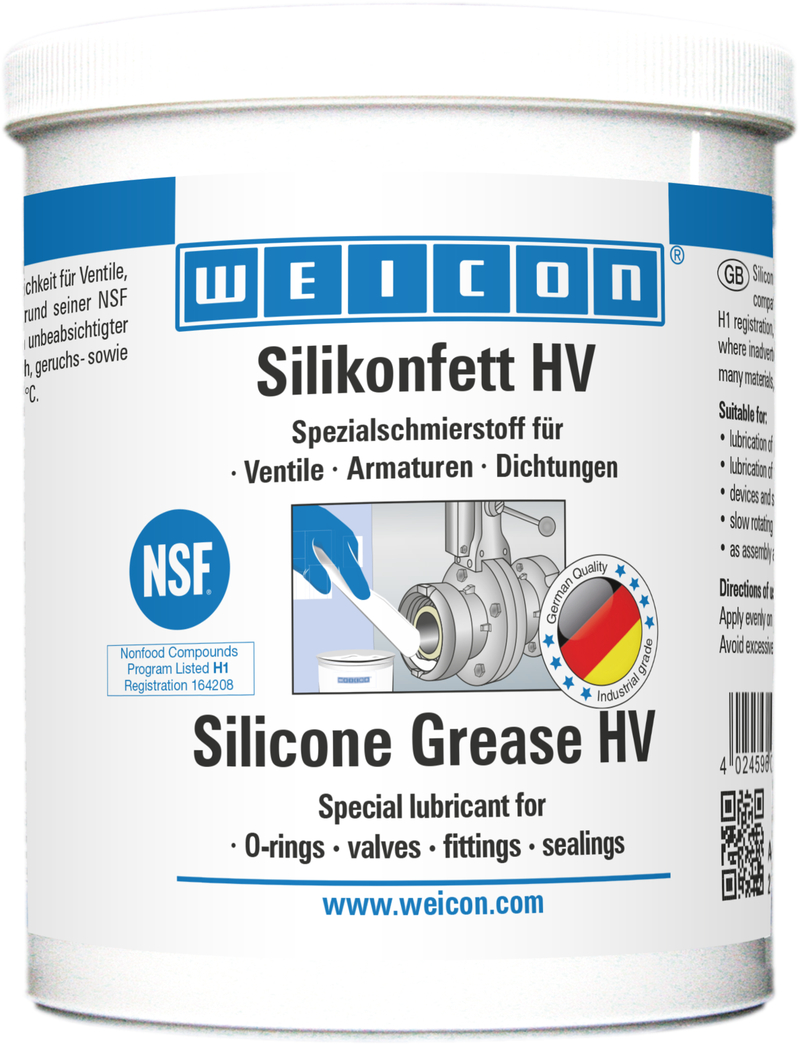 Silicone Grease HV | Food-safe lubricating grease