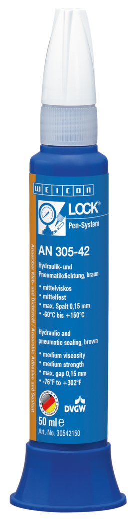 WEICONLOCK® AN 305-42 Hydraulic and Pneumatic Sealing | medium strength, with DVGW registration