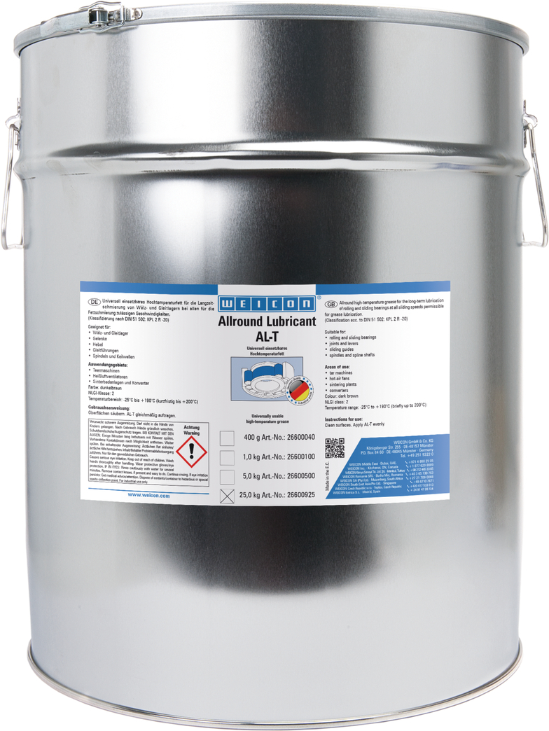 AL-T High-Performance Grease | High-temperature grease 190°C